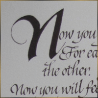 Alexis Design | Same Gender Weddings and Galligraphy