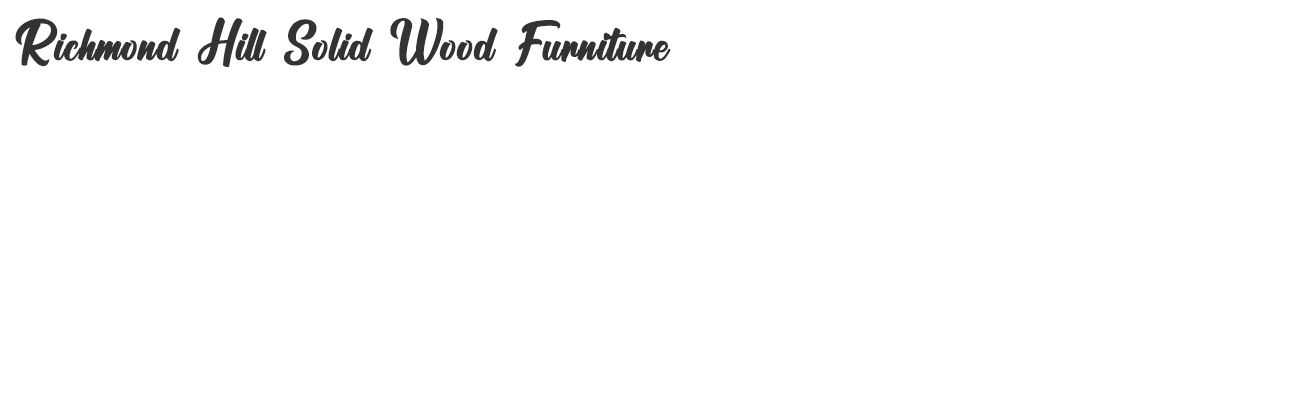 Richmond Hill Solid Wood Furniture | Overlay | Richmond Hill Wood & Furniture Richmond Hill Solid Wood Furniture | Overlay | Harding Wood & Furniture