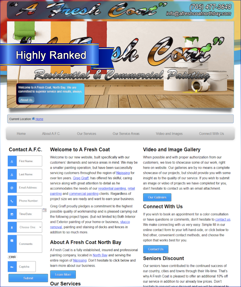 A Fresh Coat North Bay