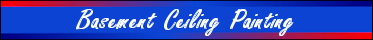 Basement Ceiling Painting