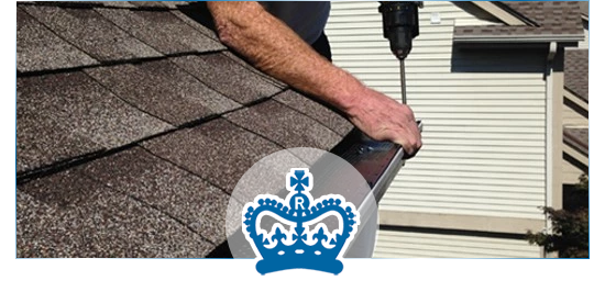 Royal Peaks Roofing | Eavestrough Installation